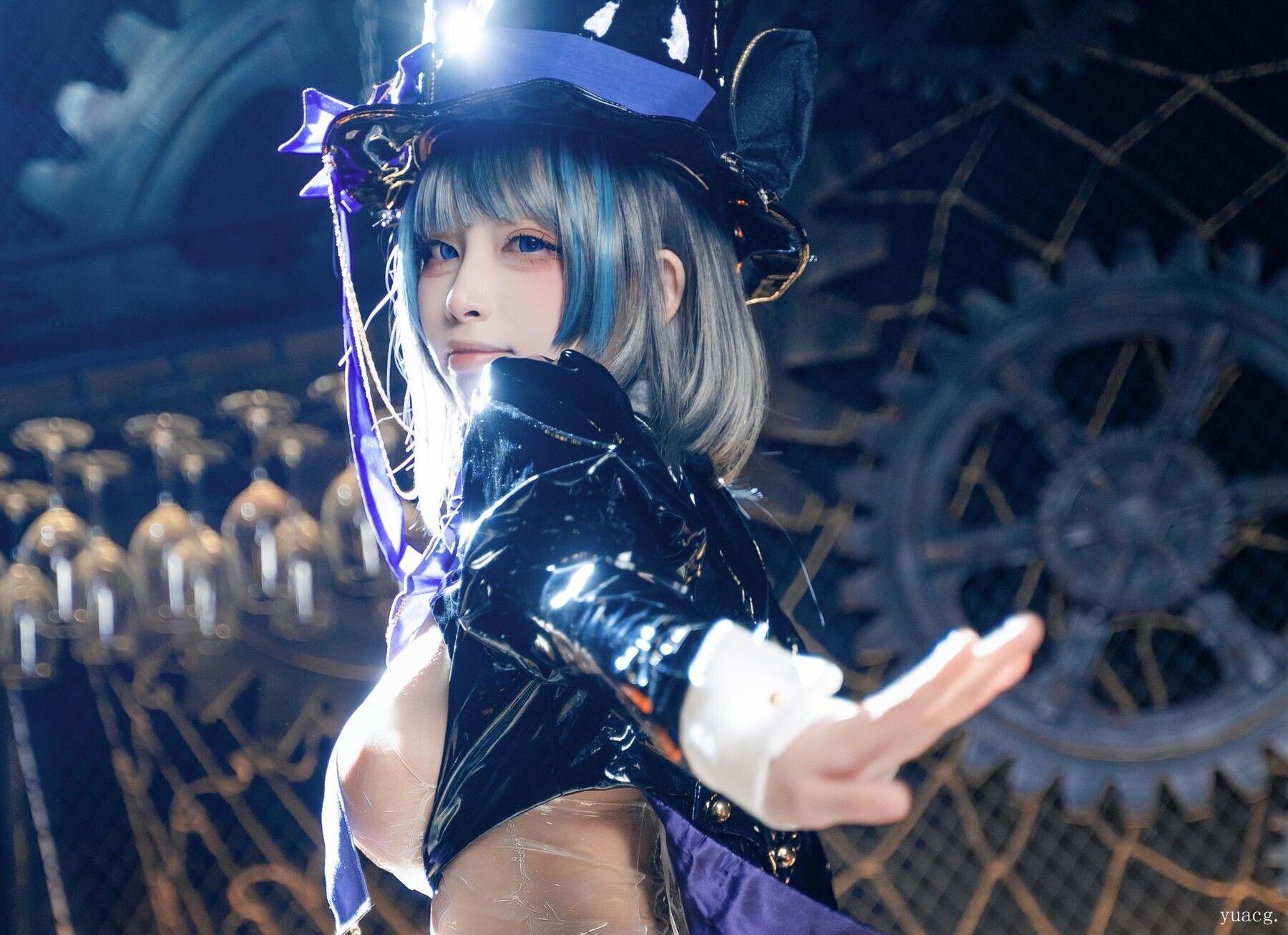 [三無人型]碧蓝航线 柴郡绚烂夜梦[40P]