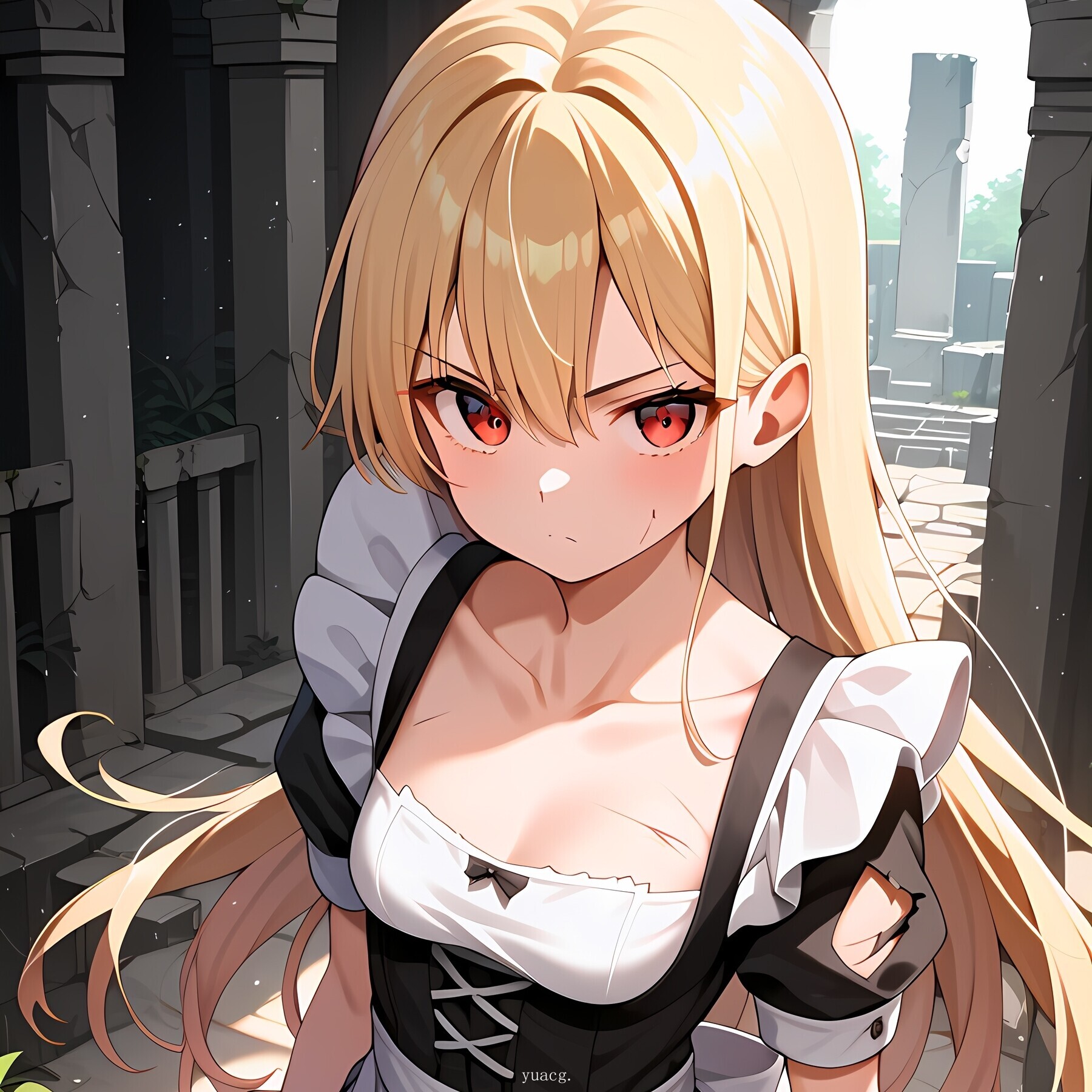 [soumirai]YLOVEAI76-武士刀金发女仆