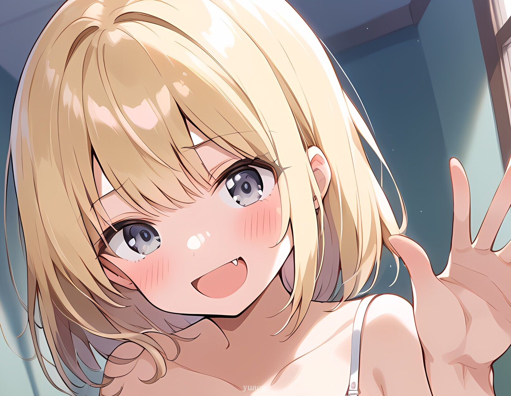 [soumirai]YLOVEAI68-金发雌小鬼 吊带背心[18P]