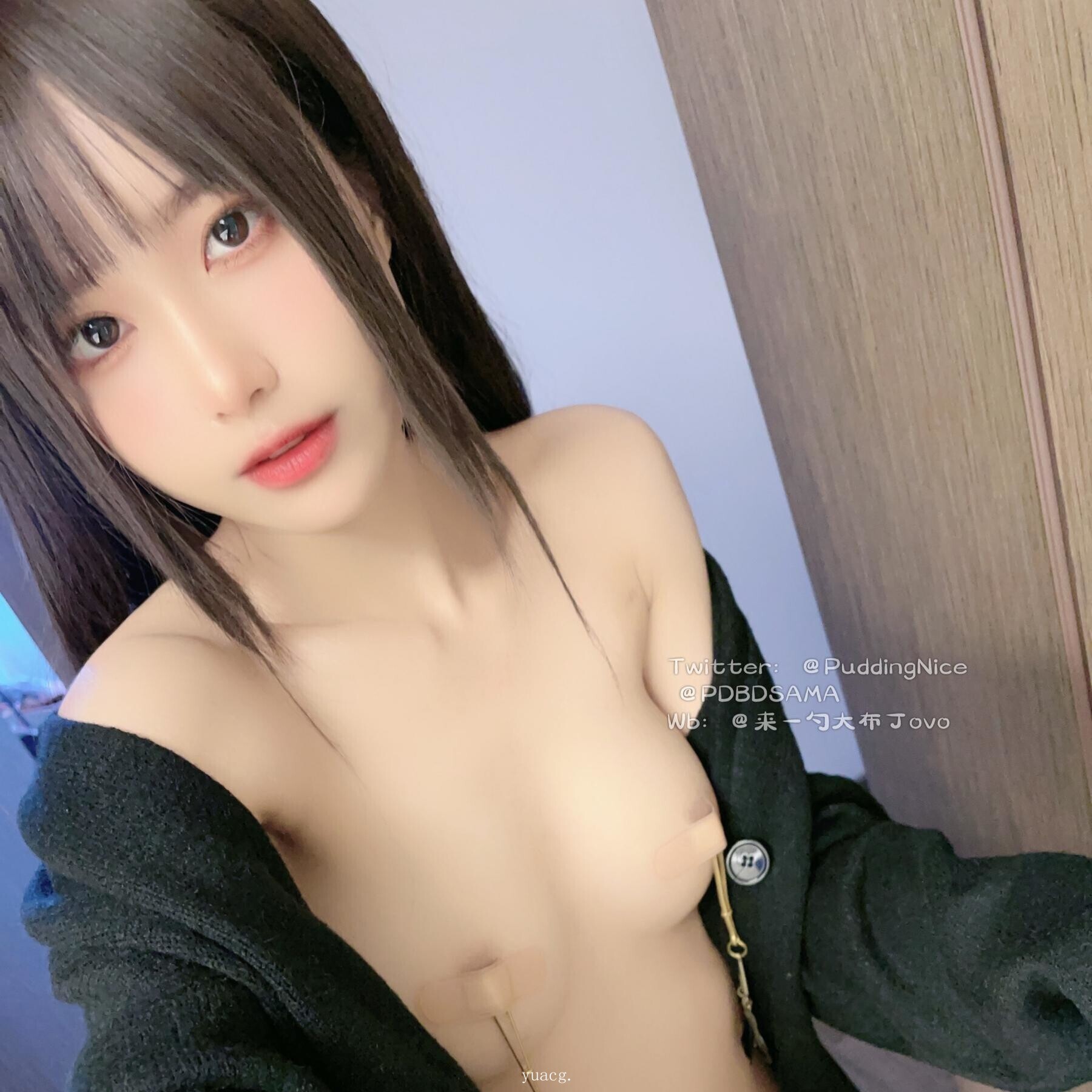 [布丁大法]黑色毛衣[23P1V]