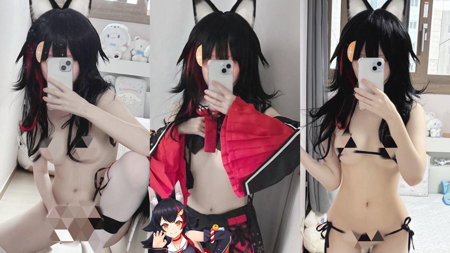 [NENE]Ookami Mio (Hololive)[39P]