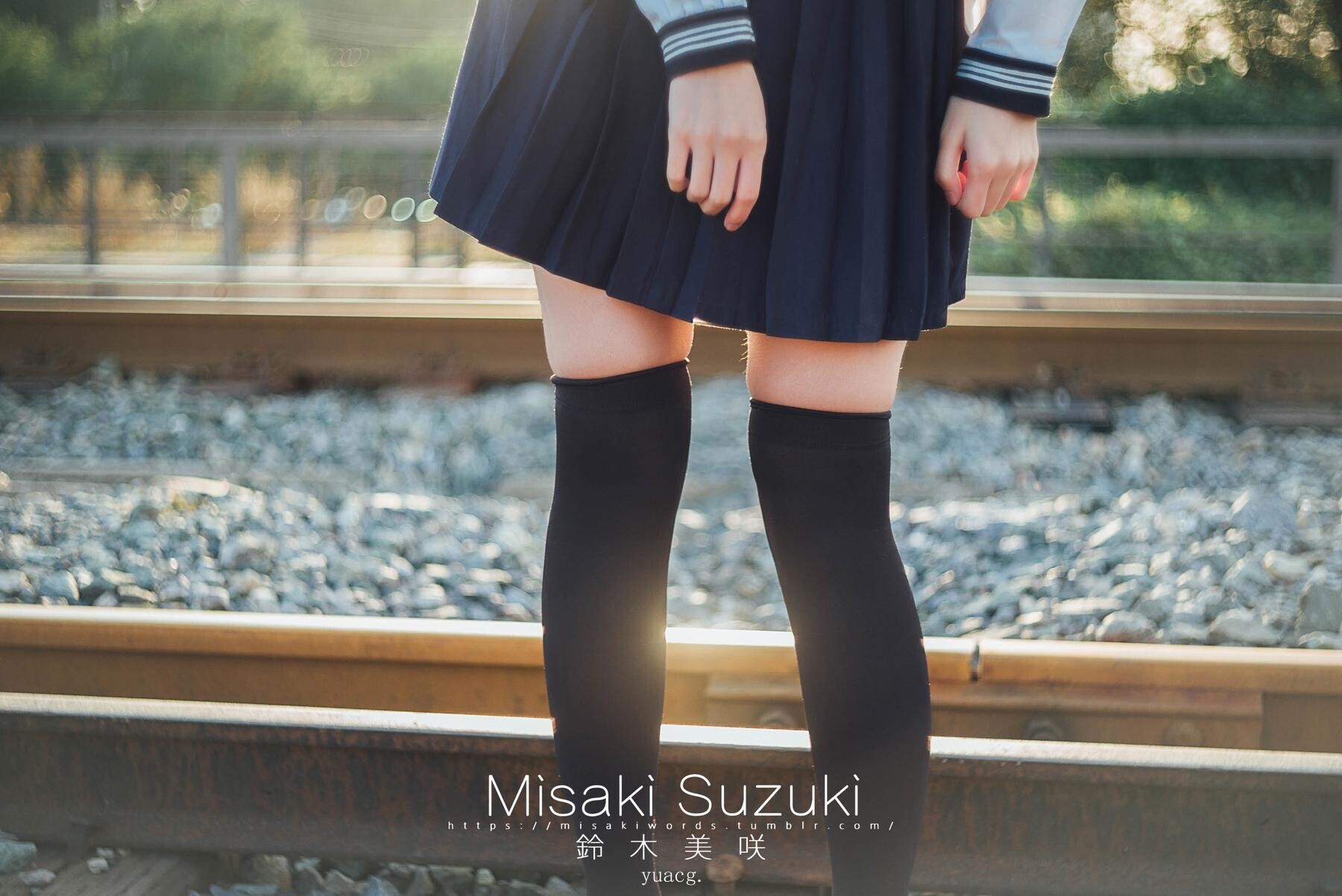 [铃木美咲]铁路制服[28P]
